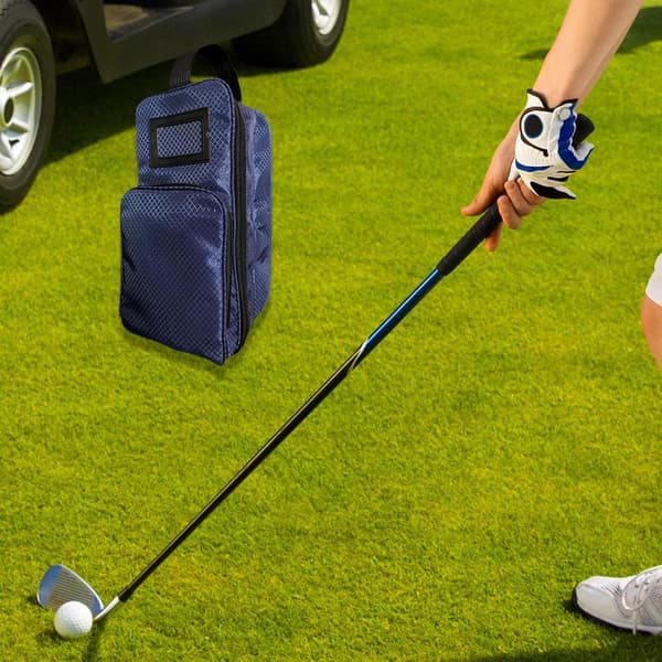 Golfveske for sko golftilbehør oppbevaring blå - Blau
