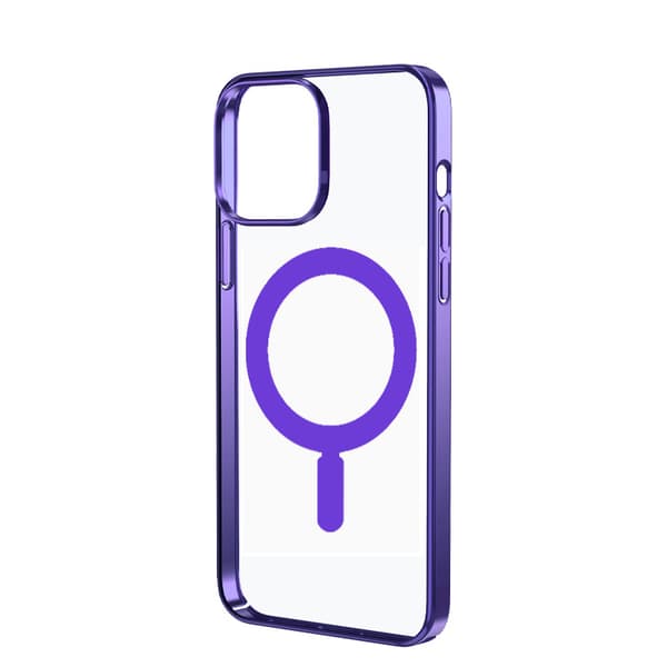 1 stk, iPhone 14 magnetisk mobildeksel Apple galvanisert PC hardt skall