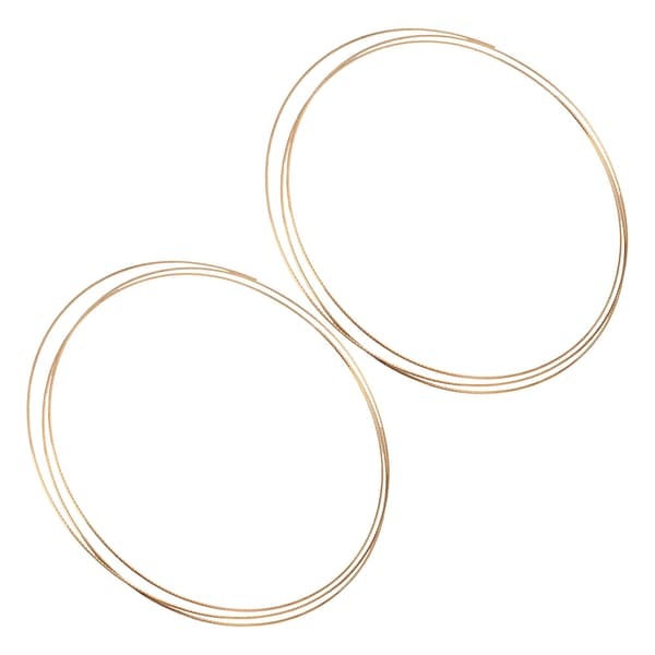2 x Mässing 1,5 mm Mandolin Bandtråd 2,4 m Gitarr Greppbräda Tillbehör