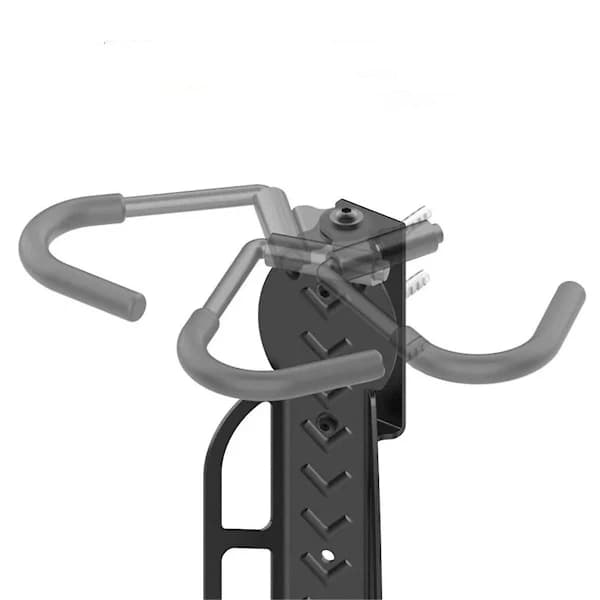 Wall Mounted Bike Rack - Vertical Bicycle Storage Holder for Garage