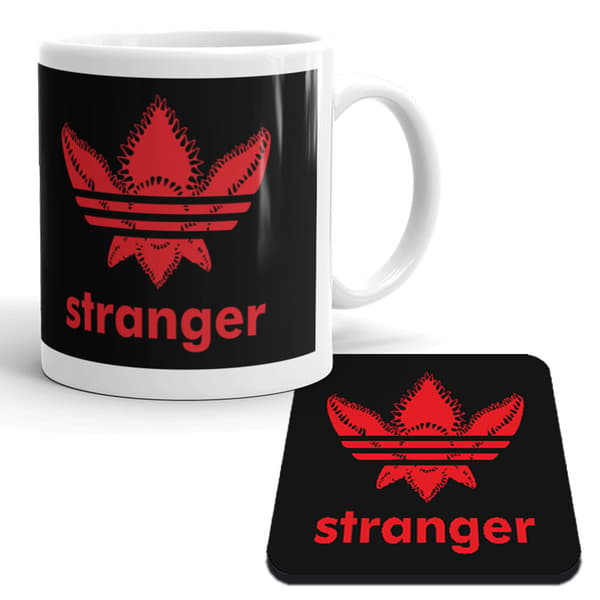 Krus + underkop med Stranger Things Demogorgon design 360