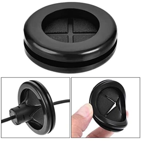 Rubber Grommet Round Double Sided Support Diameter 40mm Rubber Cable Gland Protection 4pcs, from DEBUNS