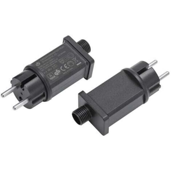 12V LED-strømforsyning, LED-transformator IP44 lavspennings-LED-adapterdriver for julebelysning, lyslenke (1 stk)