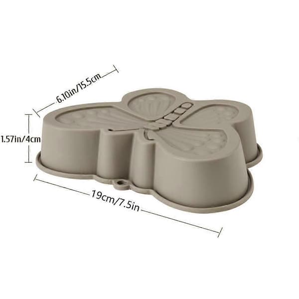 Butterfly Silicone Cake Mold DIY Baking Tool Non-Stick Heat-Resistant Flexible Material Easy to Clean 1 Piece for Creative Baking