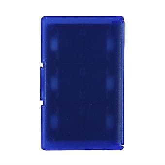 24-in-1 TF Card Box Game Memory Card Case Holder Storage for Nintendo Switch Blue