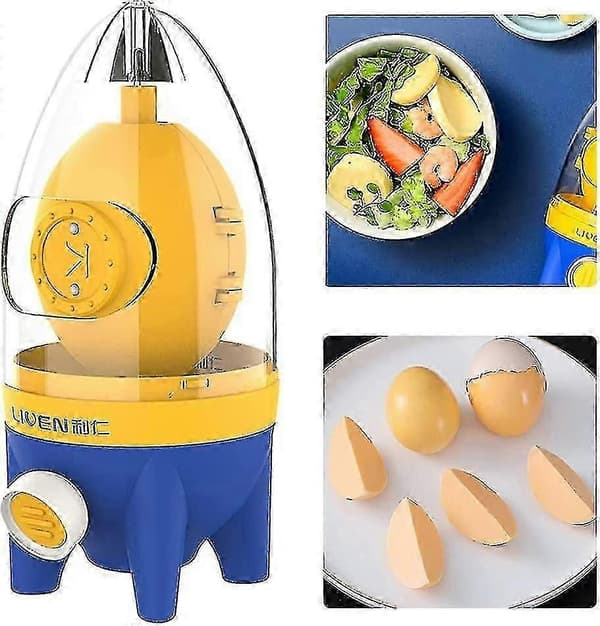 Eggvisp Manuell Eggmikser Eggprodusent Eggeplommefordeler Med Snor For Hardkokte Egg