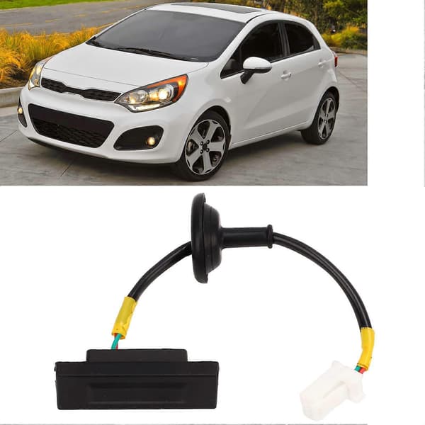 Tailgate Opening Button, Rear Tailgate Opening Handle Replacement 812601W220, Compatible for Kia Picanto TB 2011-2017