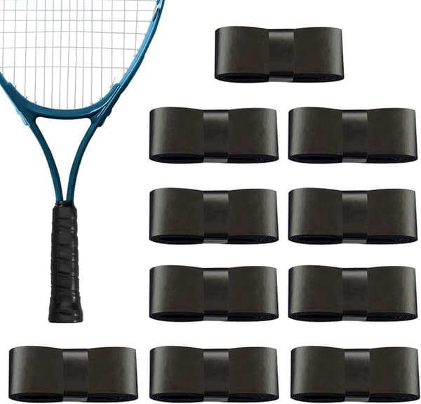 10 st - Rackgrepp - Rackgreppstejp - Badminton grepptejp - Tennisracket grepptejp - Halkfri