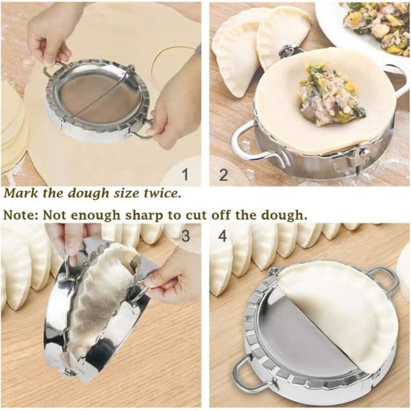 Dumpling-innpakningsverktøy - Dumpling Skin Mold - 9,5 cm diameter, 1 stk