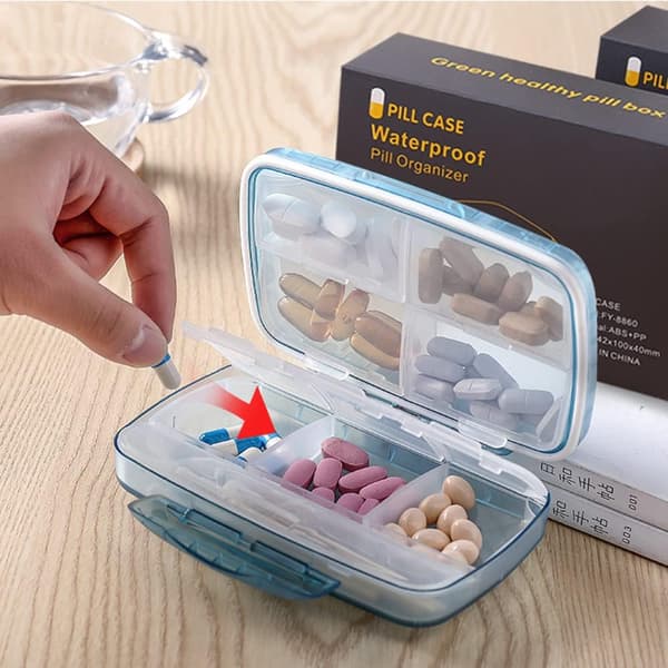 Weekly Pill Box Morning Noon Evening Pill Box Bottle Weekly P DXGHC