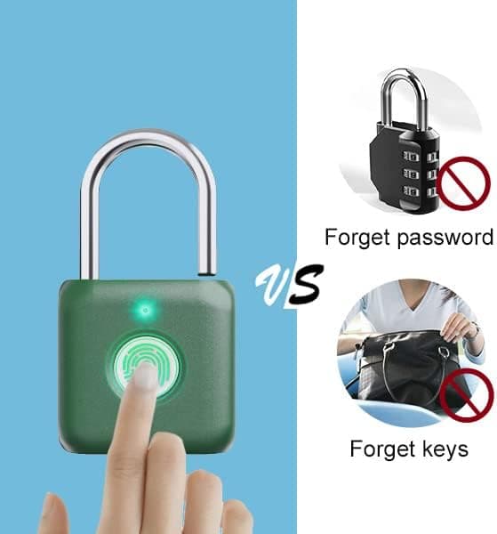 Fingerprint Lock, Electronic Cabinet Lock for Gym, School, Luggage
