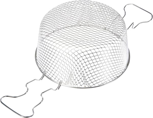 Kurv med sølvmetallhåndtak 18 cm