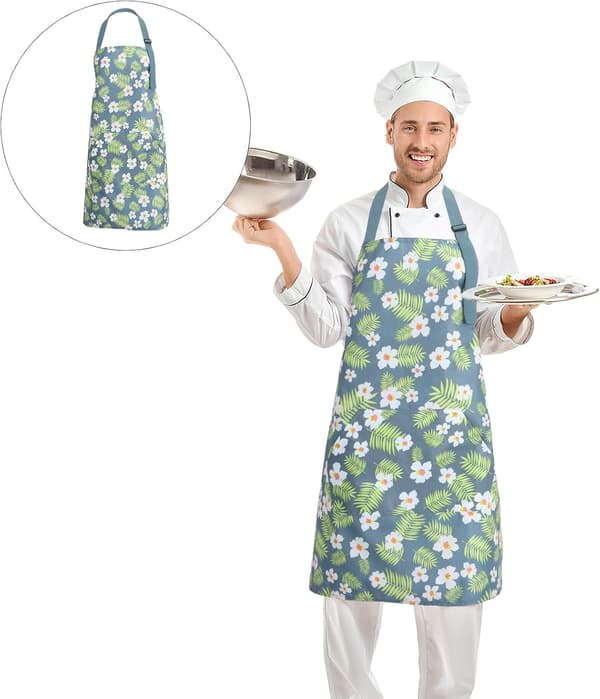 Forkle for kvinner Kjøkken Matlaging Bakeforkle Halshengende design
