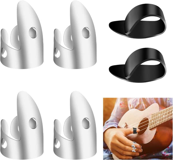 12 plektrumin set kitaralle, banjolle DXGHC
