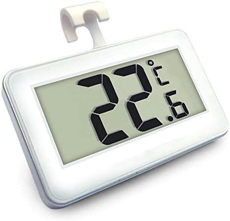 Digitalt kjøleskapstermometer, Mini Digitalt LCD-termometer, Tempera