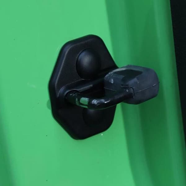 Dørslås Cover Trim til 2009 2010 2011 2012 2013 ABS Eksteriørtilbehør, Sort