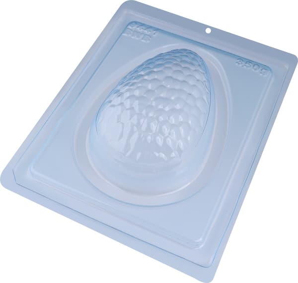 Pralinform Egg 350g - BWB 9441 - Spesiell 3-delt form Transparent transparent