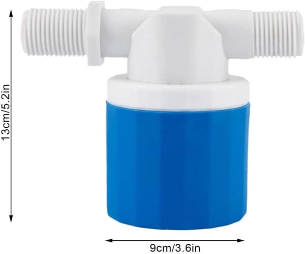 Water Level Control Valve | Automatic Easy Installation - Water Level Control Float Valve, for Aquarium, Lake, Pool, Livestock Troughs, Pond [DB]