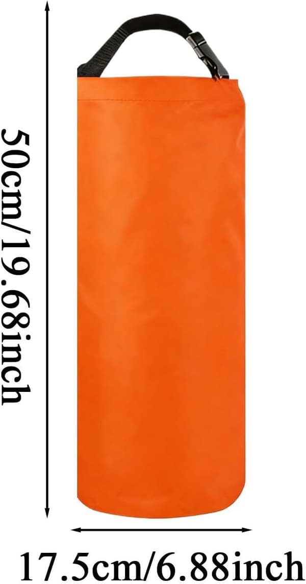 generisk Abdeckbeutel 2 stk à 11 kg med bærbar oransje - Orange