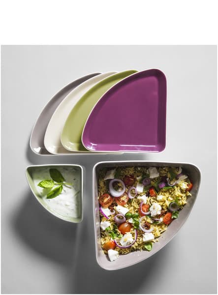 Serveringsskål Taste Sagaform Hvit White 22x11x22 cm