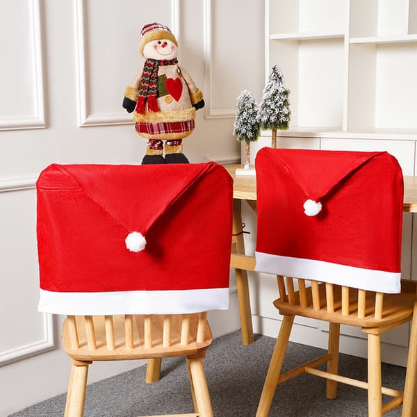 2 stk julepynt julestolebetræk non-woven cha