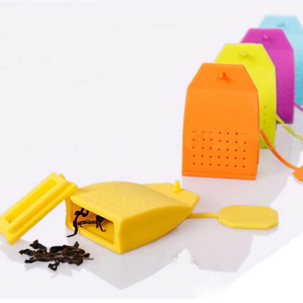 6-pack med 6 silikon-tepåsar, återanvändbar sterilisator med