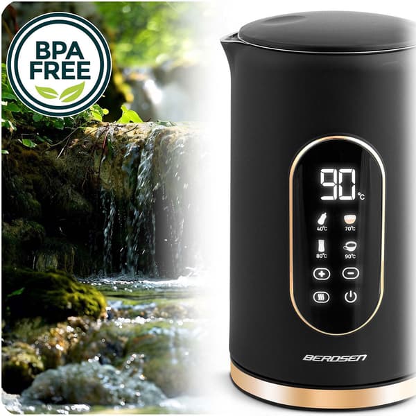Berdsen BD-712 elkedel 1,7l sort-guld 1.21
