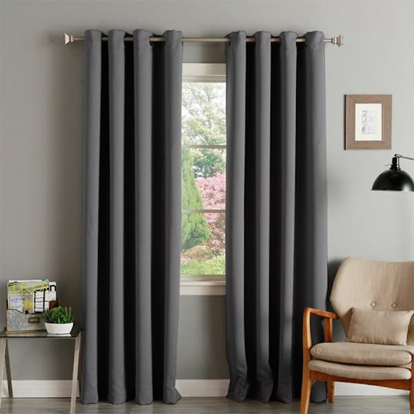 Blackout Curtain Panel Set with Cutout Curtains, Thermally Insulated