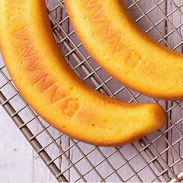 Bananformet kageform Dessert Bageform Kageform Til Bagning Mousse Dekoration Bagepladeværktøj
