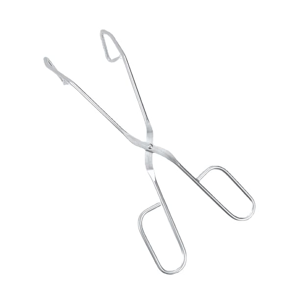 3-delt Grill- og stekesett Tenger Rustfritt stål Lengde 24 cm Sølv