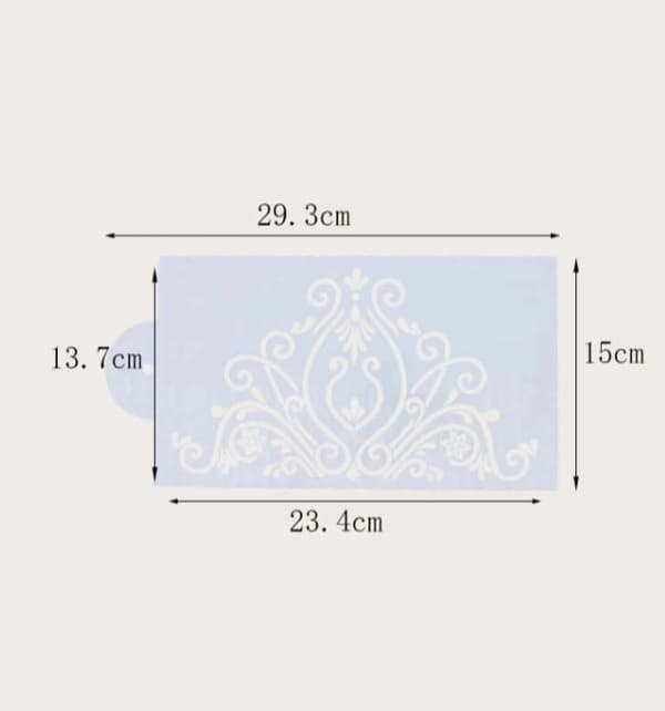 Kakkustensili sabluuna Damask 4-pakkaus