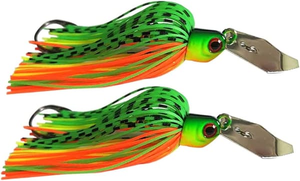 Fiskegrej Spinnfiskelokkemad 5 stykker 12 gram, Sort