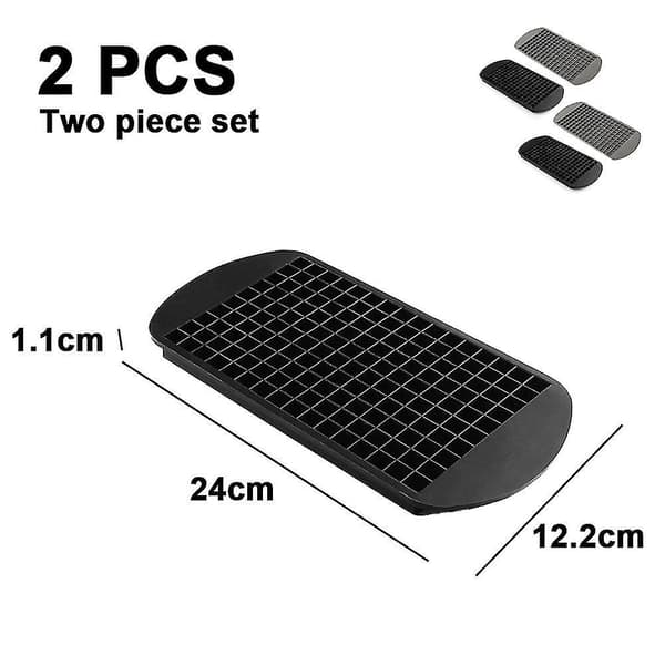 Kök Mini Ice Cube Trays, Each Tray Makes 160 Mini Ice Cubes