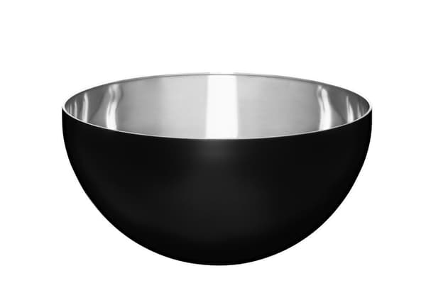 Skål i rustfrit stål 19 cm – Sort | 1,5 L | Maku Kitchen Life Svart black
