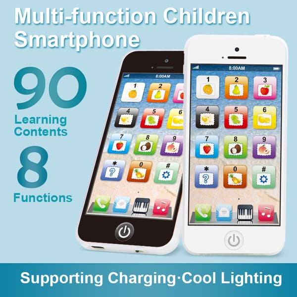2-pack Interactive Toy Phone - My First Own Phone - Learn Through Play