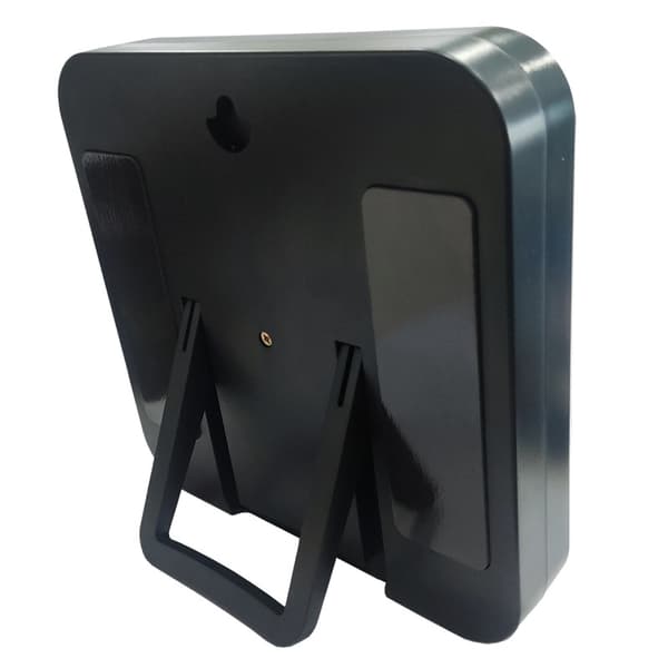 Visuell Timer STOR 60min - klasserom skole for barn 19cm svart
