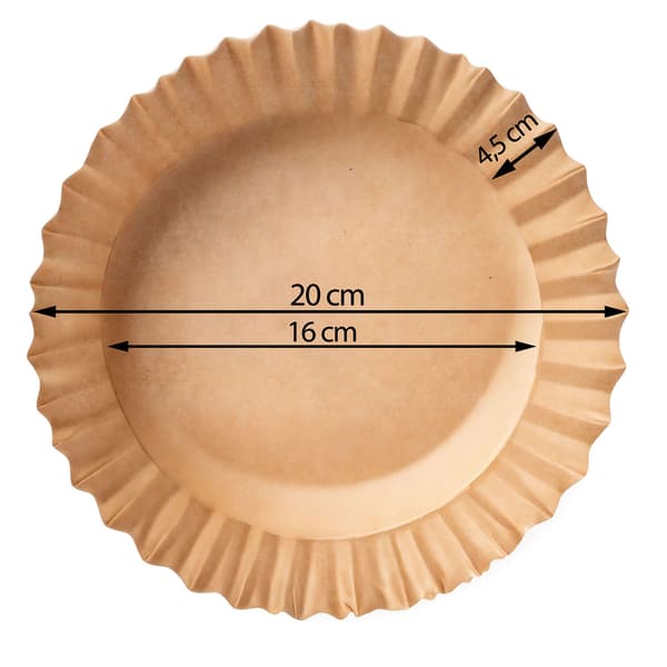 Berdsen 20 cm leivinpaperi airfryeriin - 50 kpl