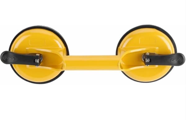 Suction Cup Handle, Professional Brass Double Triple Flat Suction Cup Pull Lift Grip Mover Suction Plate Car Tool