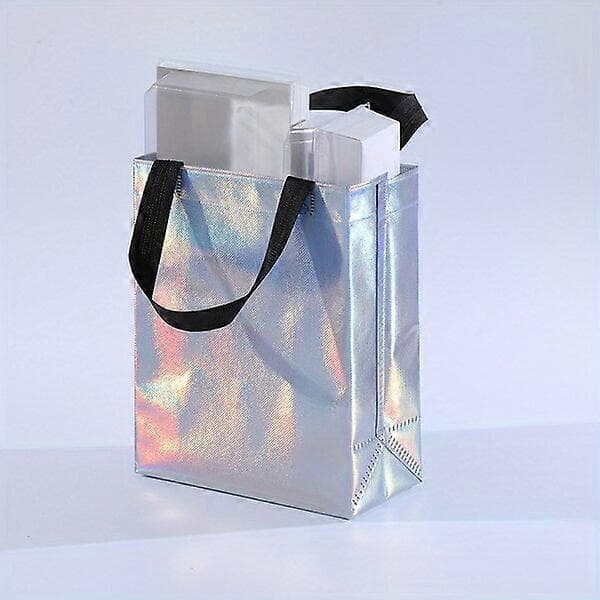 Rainbow gift bag, durable and eco-friendly, 10 medium sizes, birthday and festival gift bag