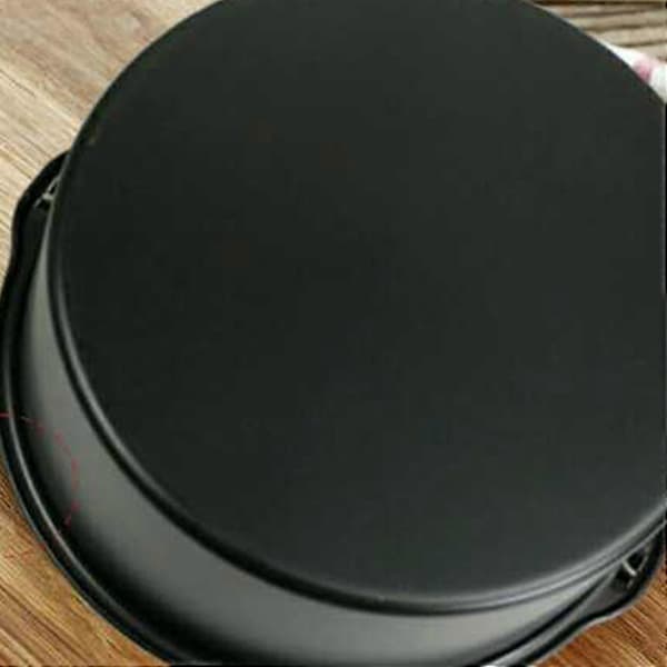 Cookeo Round Cake Pan for Baking Durable Easy Cleaning Circular Cake Pans with Larger Handles