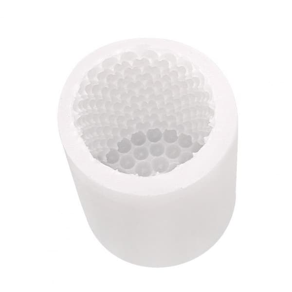 Lav dine egne stearinlys med cool design - Silikone støbeform Vit white
