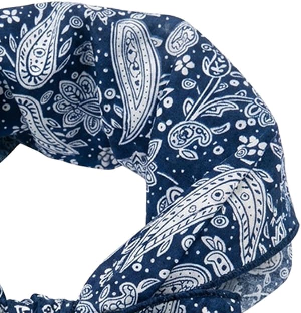 Halsduk, kylande, för sommaren, mjuk, trendig blå - Blau
