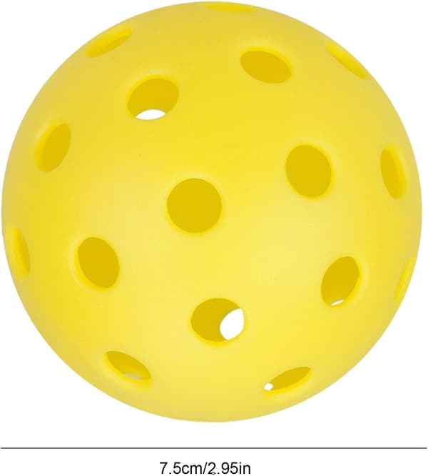 Pickleball-bolde, Pickleball-bolde i udendørs gul - gelb
