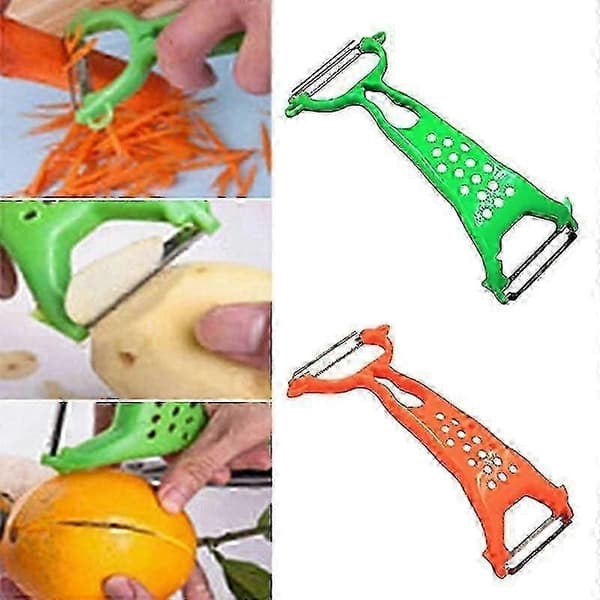 Grønnsaksfruktskreller Julienne-kutter Skiver Skrell Kjøkkenverktøy Gadget Kaesi