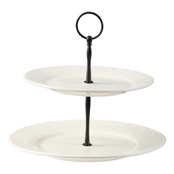 Kagefad Kafi 2-etagers Porcelæn Dorre