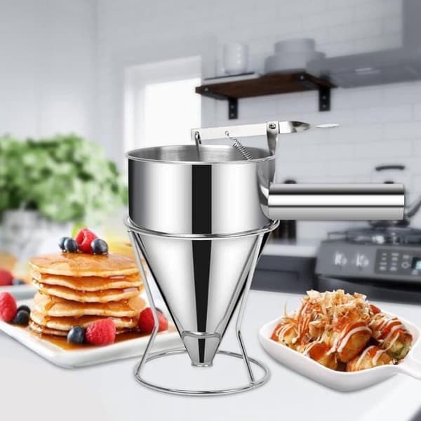 Dejdispenser - Køkken - 1,2 L - Rustfrit stål - Ergonomisk - Let at rengøre