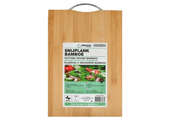 Skjærebrett bambus 24 × 34 cm 800