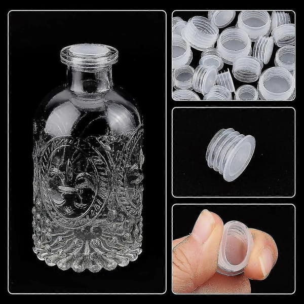 50 stk Salt- og pepperkvernstopper Propp Plast Erstatning USJ