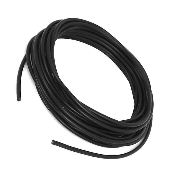 Rg174 Antenne Koaksialkabel Wifi Router Tilslutningskabel 5m Lang Sort Sort Svart