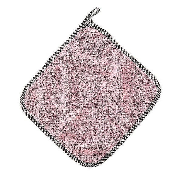 Sæt med 4 køkkenhåndklæder - 25x27,5 cm - Multifunktionelt viskestykke